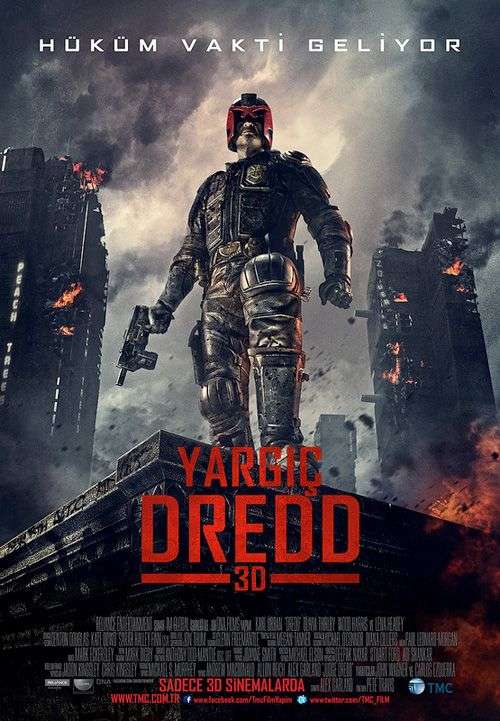 Yargıç Dredd - 2012 Dual 1080p BluRay 3D H-SBS DTS x264 Tek Link indir